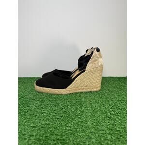 Castaner Carina Wedge Black Size 7.5